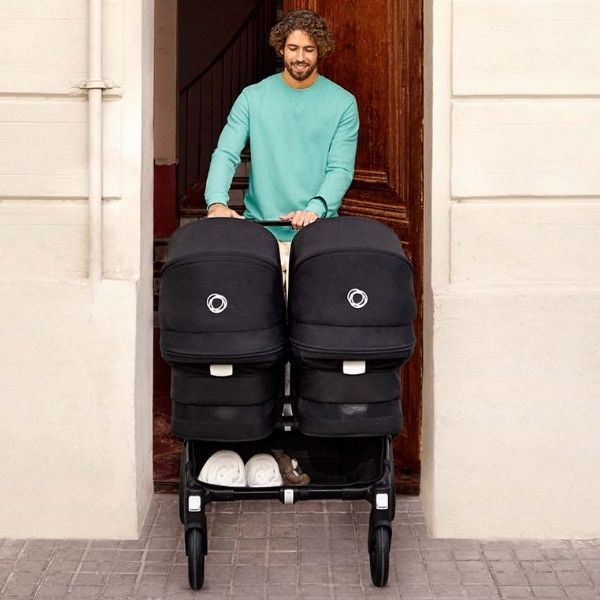 Bugaboo Donkey 5 Gemelar en color negro